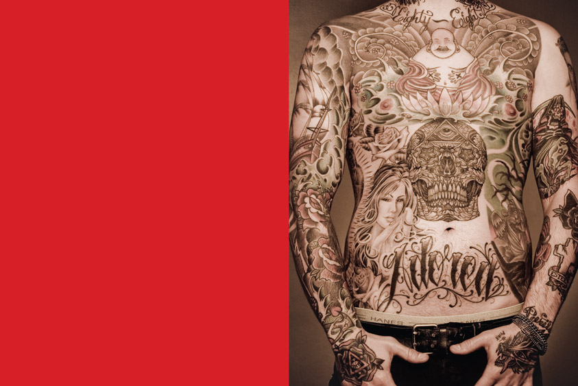 Torso by Markus Cuff - tattoo photography book